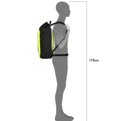 Ortlieb Velocity High Visibility 23 L neon-yellow/black-reflective