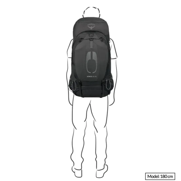 Osprey Atmos AG 65 S/M mythical green