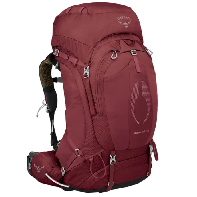Osprey Aura AG 65 WXS/S berry sorbet red