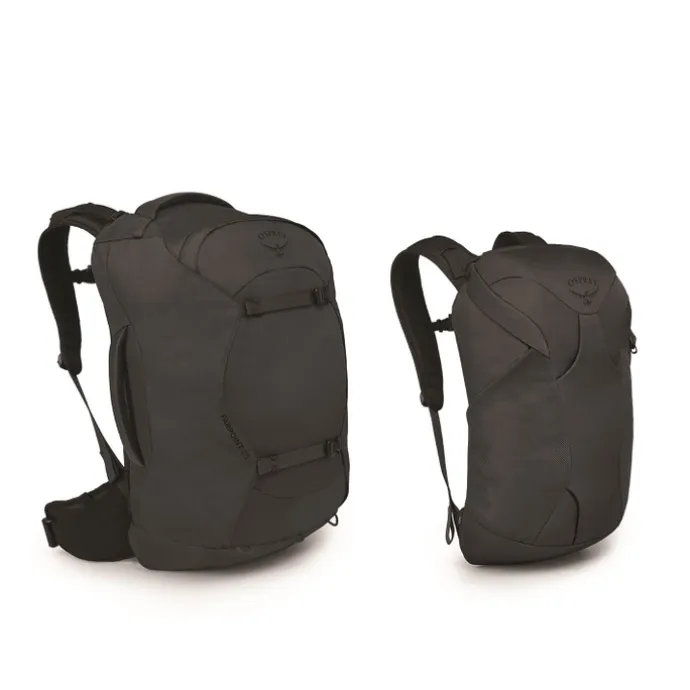 Osprey Farpoint 55 Backpack tunnel vision grey