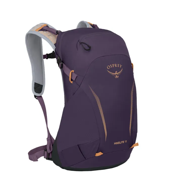 Osprey Hikelite 18 purple ink-purple dusk-cheddar orange