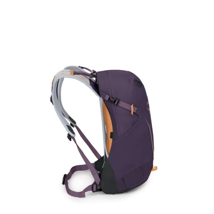 Osprey Hikelite 18 purple ink-purple dusk-cheddar orange