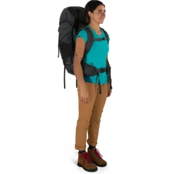 Osprey Renn 50 Women's dark charcoal/gray wolf