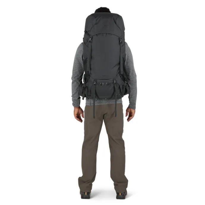 Osprey Rook 50 dark charcoal/silver lining