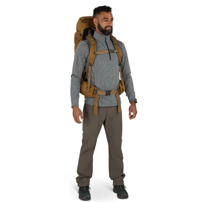 Osprey Rook 50 histosol brown/rhino grey