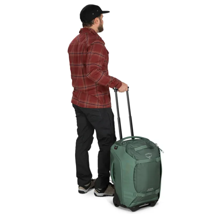 Osprey Sojourn Shuttle Wheeled Duffel 45L black