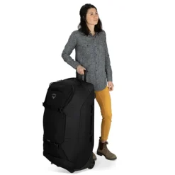 Osprey Sojourn Shuttle Wheeled Duffel 130L black