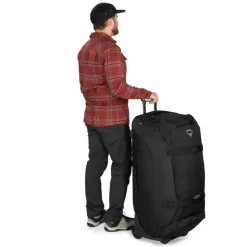 Osprey Sojourn Shuttle Wheeled Duffel 130L black