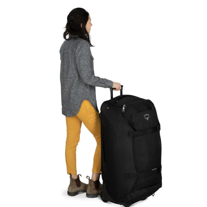 Osprey Sojourn Shuttle Wheeled Duffel 130L koseret green