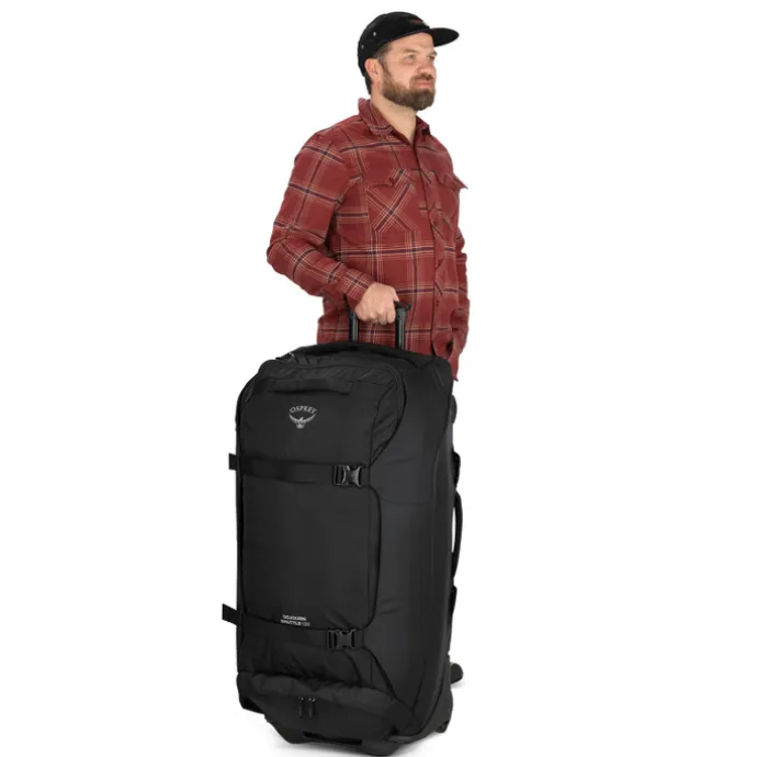 Osprey Sojourn Shuttle Wheeled Duffel 130L koseret green