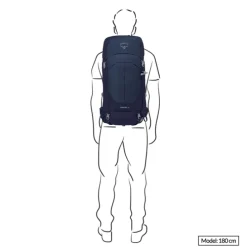 Osprey Stratos 36 Backpack cetacean blue