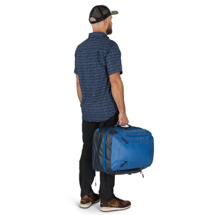 Osprey Transporter Carry On Bag 44 blue flame-scoria blue