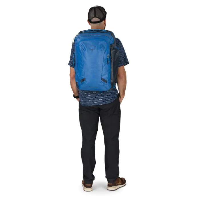 Osprey Transporter Carry On Bag 44 blue flame-scoria blue