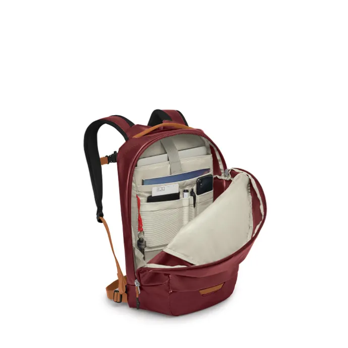 Osprey Transporter Panel Loader red mountain