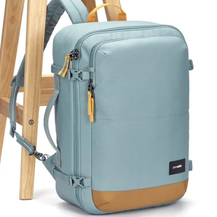 Pacsafe Go Carry-On Backpack 34L Anti-Theft fresh mint