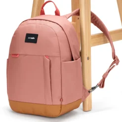 Pacsafe Go 15L Backpack Anti-Theft rose