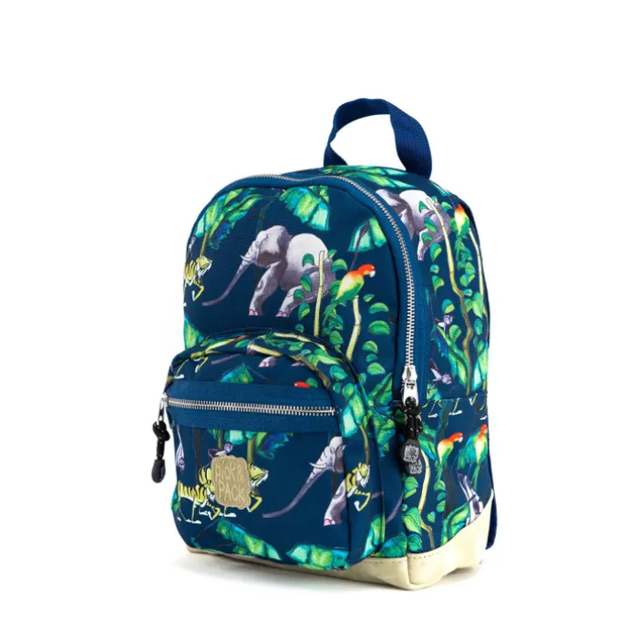 Pick & Pack Happy Jungle Backpack S navy