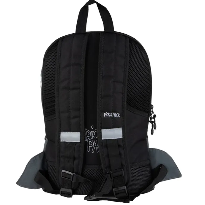 Pick & Pack Shark Shape Backpack L anthracite