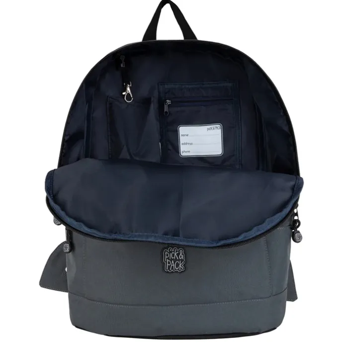 Pick & Pack Shark Shape Backpack L anthracite