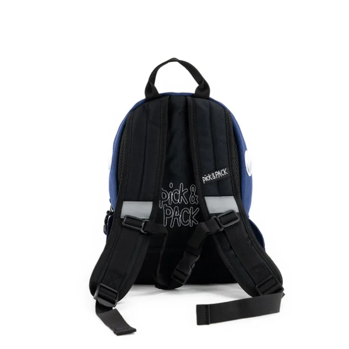 Pick & Pack Shark Shape Backpack S navy