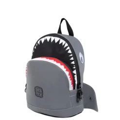 Pick & Pack Shark Shape Backpack S visible grey
