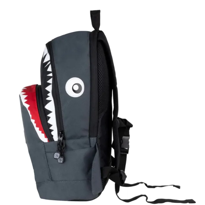 Pick & Pack Shark Shape Backpack M anthracite