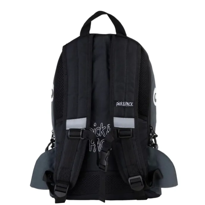 Pick & Pack Shark Shape Backpack M anthracite