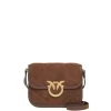 Pinko Love Box Bag Fl Mini marrone castano