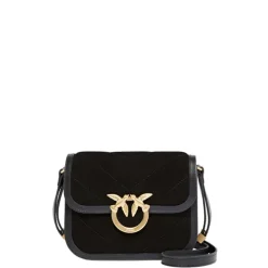 Pinko Love Box Bag Fl Mini nero limousine