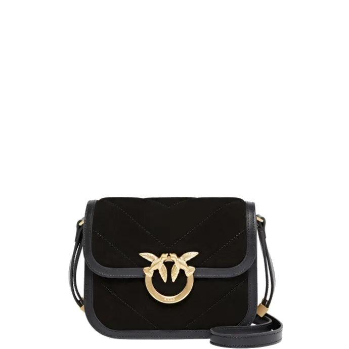 Pinko Love Box Bag Fl Mini nero limousine