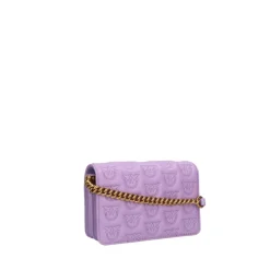 Pinko Love Click Mini Chevron purple tulip