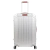 Piquadro Alu Medium 4 Wheel Trolley grigio / cuoio