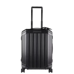 Piquadro Alu Slim 4 Wheel Cabin Trolley black