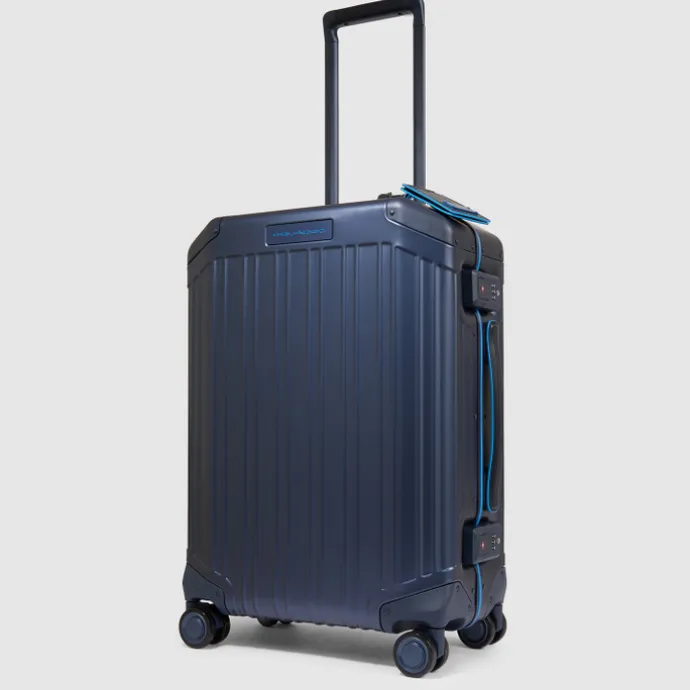Piquadro ALU-B2 Cabin Trolley 55 blue
