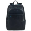 Piquadro Blue Square Backpack night blue