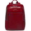 Piquadro Blue Square Backpack red