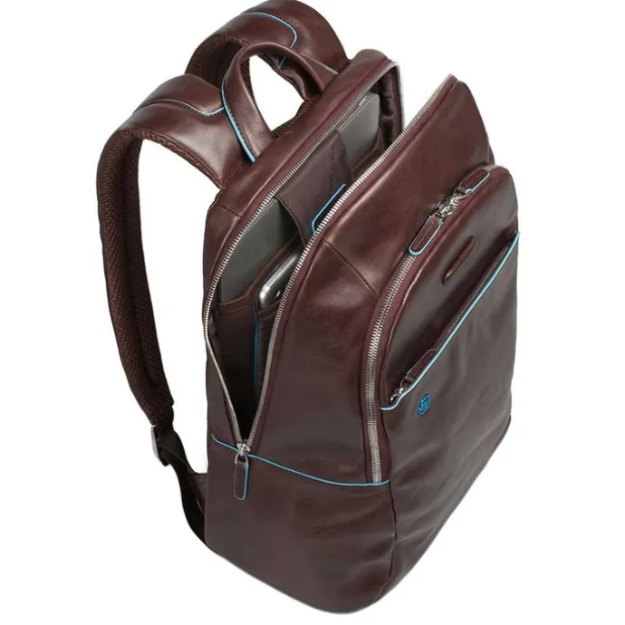 Piquadro Blue Square Backpack red