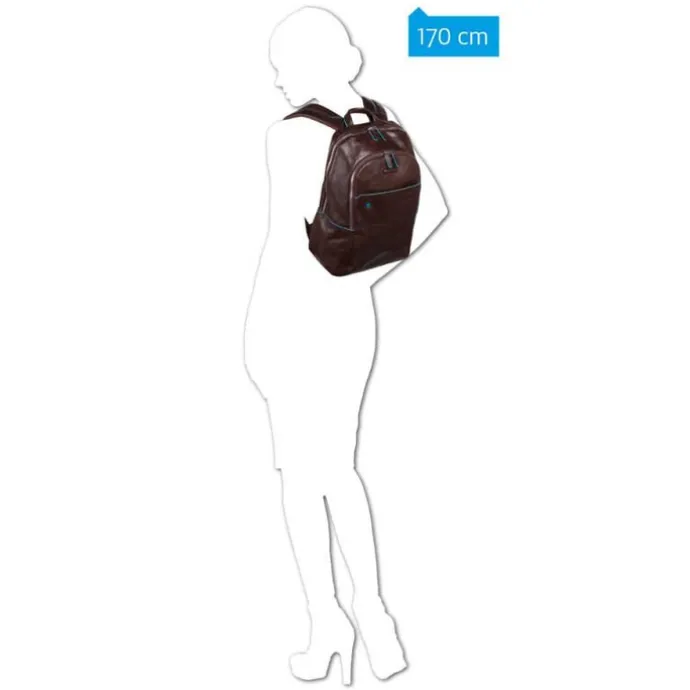 Piquadro Blue Square Backpack black