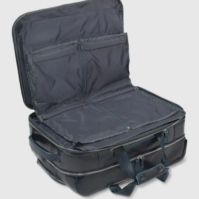 Piquadro Blue Square Cabin Trolley black