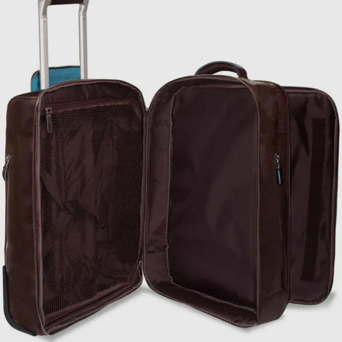 Piquadro Blue Square Cabin Trolley brown