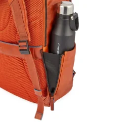 Piquadro Blue Square Computer Backpack With iPad Pro blue