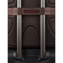 Piquadro Blue Square Computer Backpack with iPad Compartment dark brown