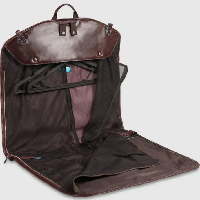 Piquadro Blue Square Garment Bag brown