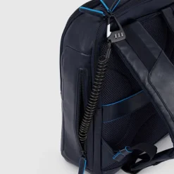 Piquadro Blue Square Revamp Laptop Backpack brown