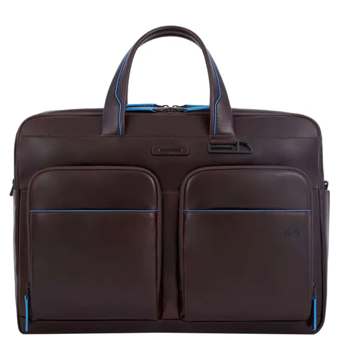 Piquadro Blue Square Revamp Laptopbag brown
