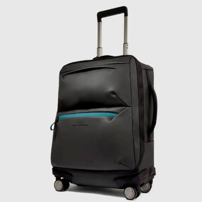 Piquadro C2OW Slim Cabin Spinner 55 nero