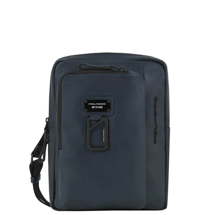 Piquadro Harper iPad Crossbody Bag blue