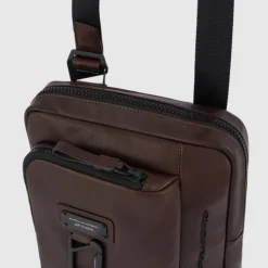 Piquadro Harper iPad Crossbody Bag blue