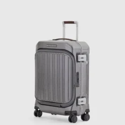Piquadro PQ Light Frame Laptop Cabin Spinner 55 grey