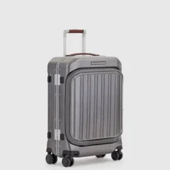 Piquadro PQ Light Frame Laptop Cabin Spinner 55 grey